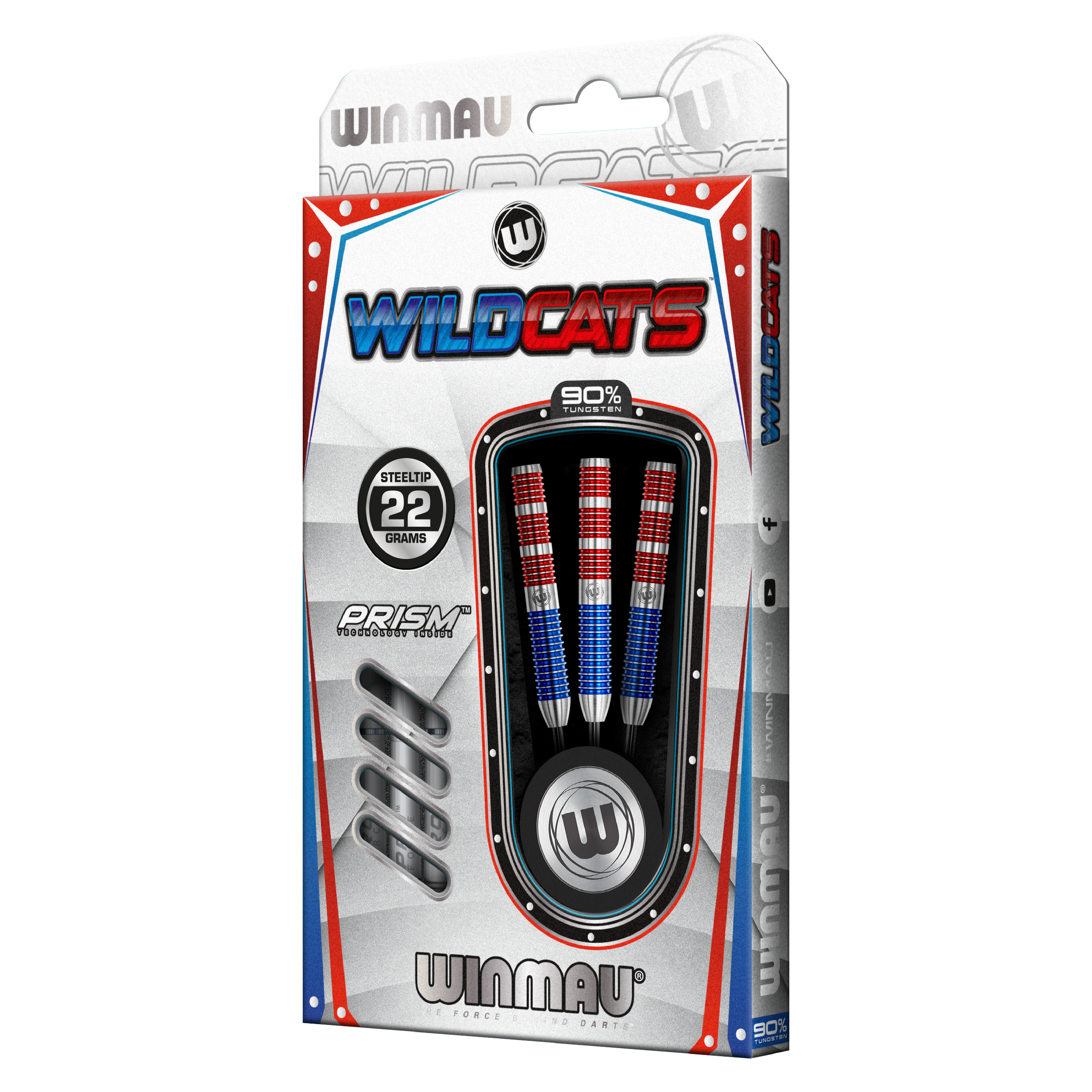 Winmau Wildcats steeltip darts 22 gram