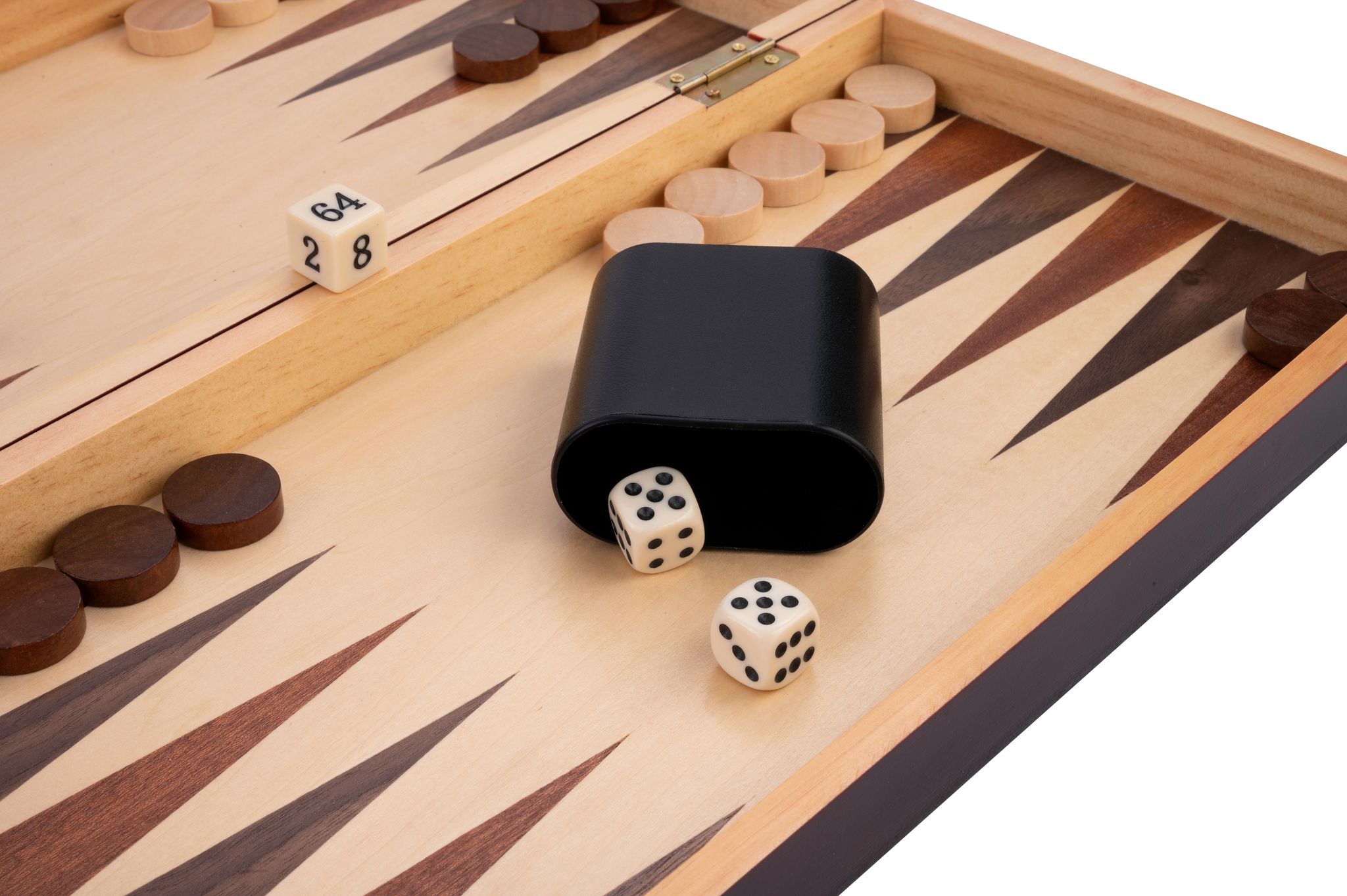Schaak/backgammon opklapbaar 30x30