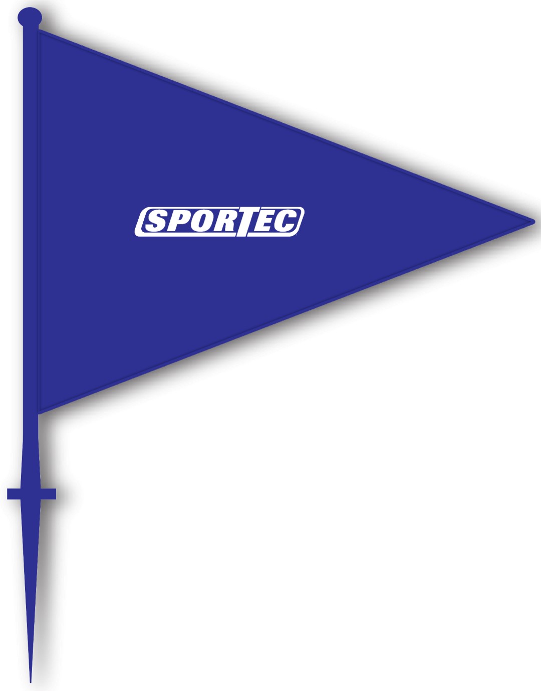 Markeringsvlaggen Blauw (5 st)