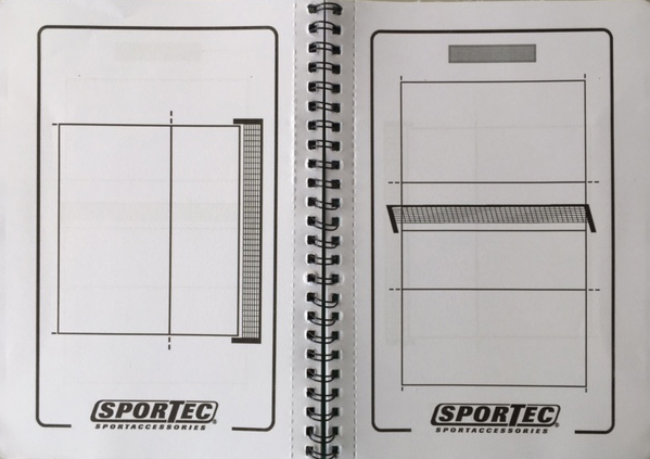 atomair invoegen roze Match day notebook Volleybal - Sport4clubs.nl sportartikelen