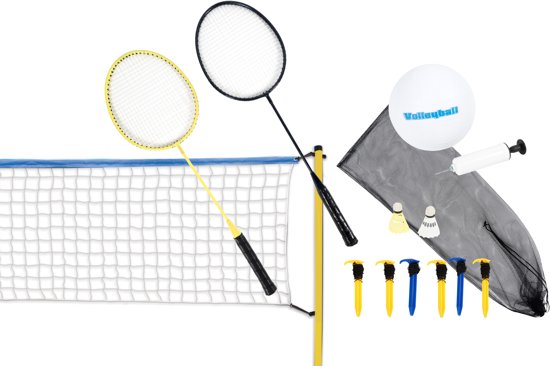 Scatch volleybal- en badmintonset