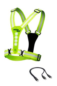 JS Running led vest oplaadbaar