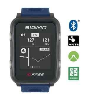 Sigma iD.Free - Sporthorloge - Grijs