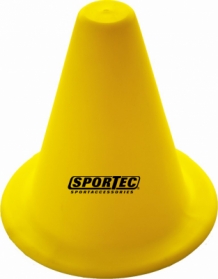 Rubberen Pion Geel 20 cm