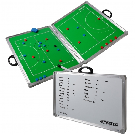 Opvouwbaar magnetisch coachbord - Hockey