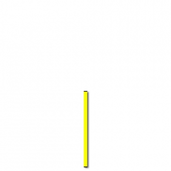 Sportpaal PVC 100 cm