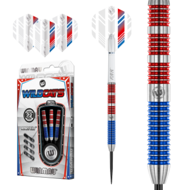 Winmau Wildcats steeltip darts 22 gram