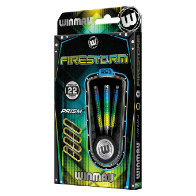 Winmau Firestorm steeltip darts 22 gram