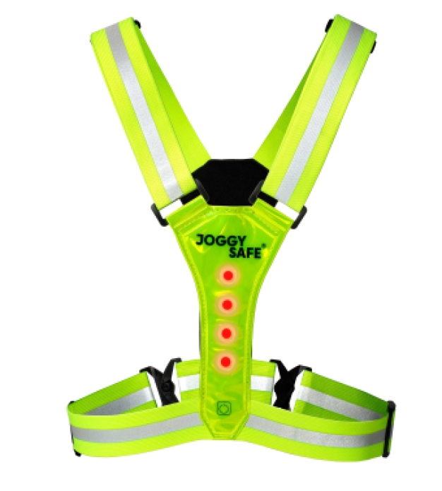 Joggy Safe Sport Vest Led Neongeel