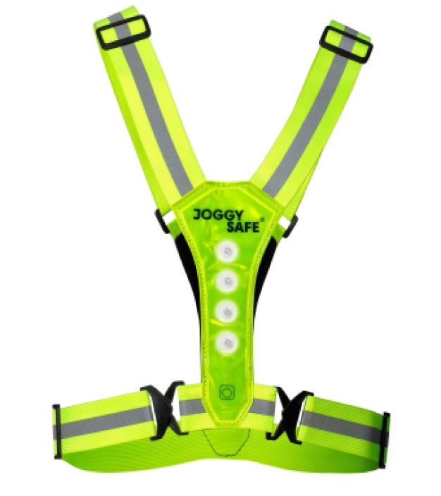 Joggy Safe Sport Vest Led Neongeel