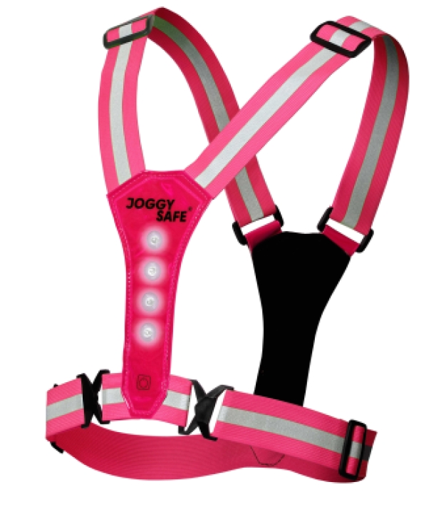 Joggy Safe Sport Vest Led Pink