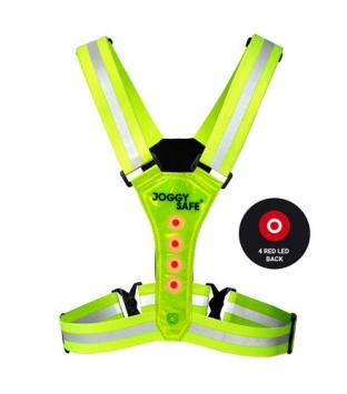 JS Running led vest oplaadbaar