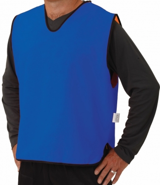 Reversible trainings hesje Blauw/oranje