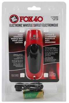 Fox40 electronische fluit rood