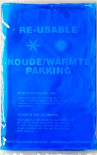 Re-usable koude/warmtepakking