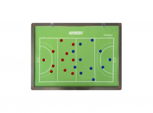 46 x 30 cm - Magnetisch coachbord hockey