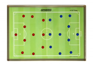 60 x 45 cm - Magnetisch coachbord voetbal
