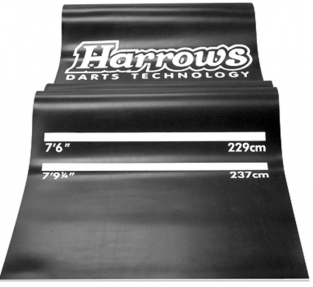 Harrows professional darts mat