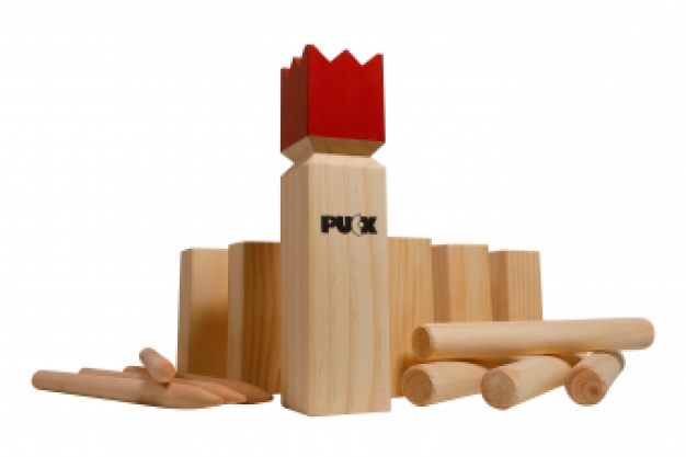 Puck Outdoor Games - Kubb Family Pro set - werpspel!