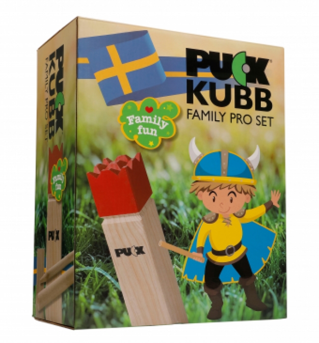 Puck Outdoor Games - Kubb Family Pro set - werpspel!