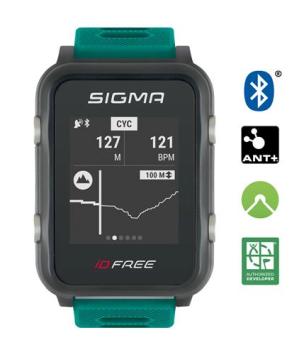 Sigma iD.Free - Sporthorloge - Grijs