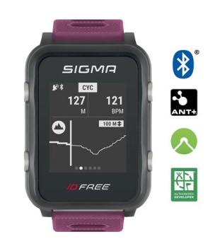 Sigma iD.Free - Sporthorloge - Grijs