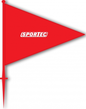 Markeringsvlaggen Rood (5 st)