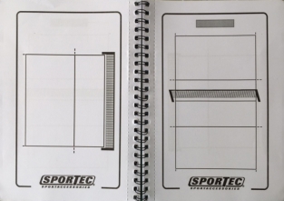 Match day notebook voetbal