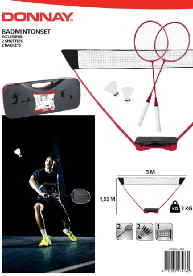 Donnay Badmintonset