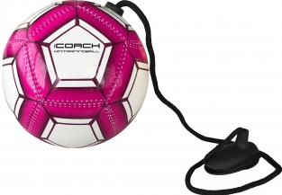 iCoach Mini Training Ball Roze