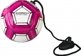 iCoach Mini Training Ball Roze