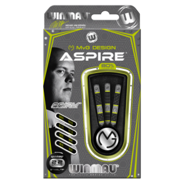 Winmau MVG Aspire steeltip darts 22 gram