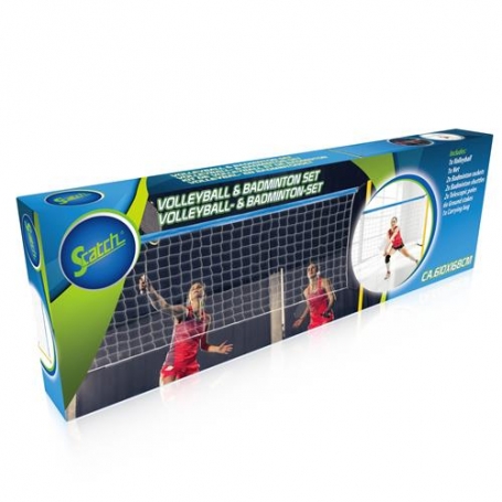 Scatch volleybal/batminton set