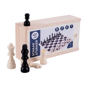 Schaakstukken essenhout